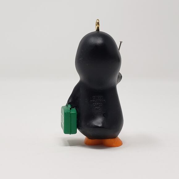 1990 Hallmark Polar V.I.P Handcrafted Keepsake Holiday Christmas Ornament. - Picture 6 of 8